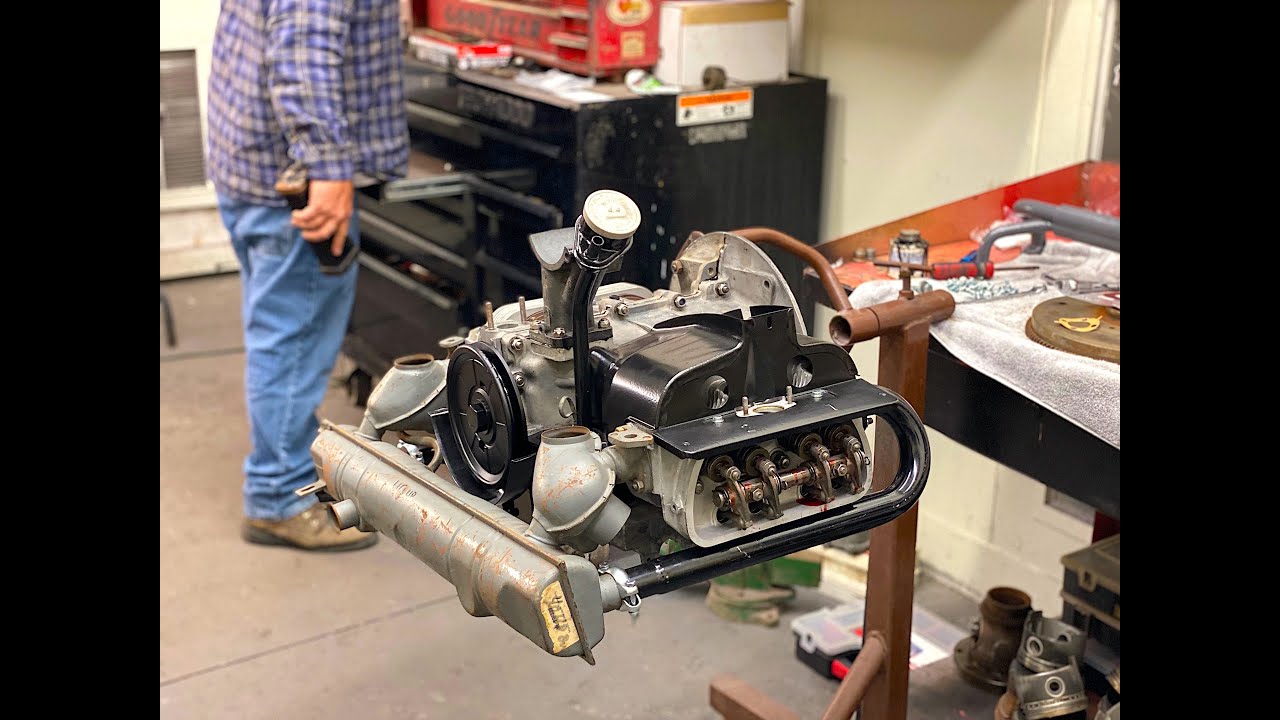VW ENGINE Build Part (2) Restoration 40HP aircooled Volkswagen engine