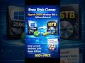 Upgrade Windows Disk FREE (250GB → 16TB)