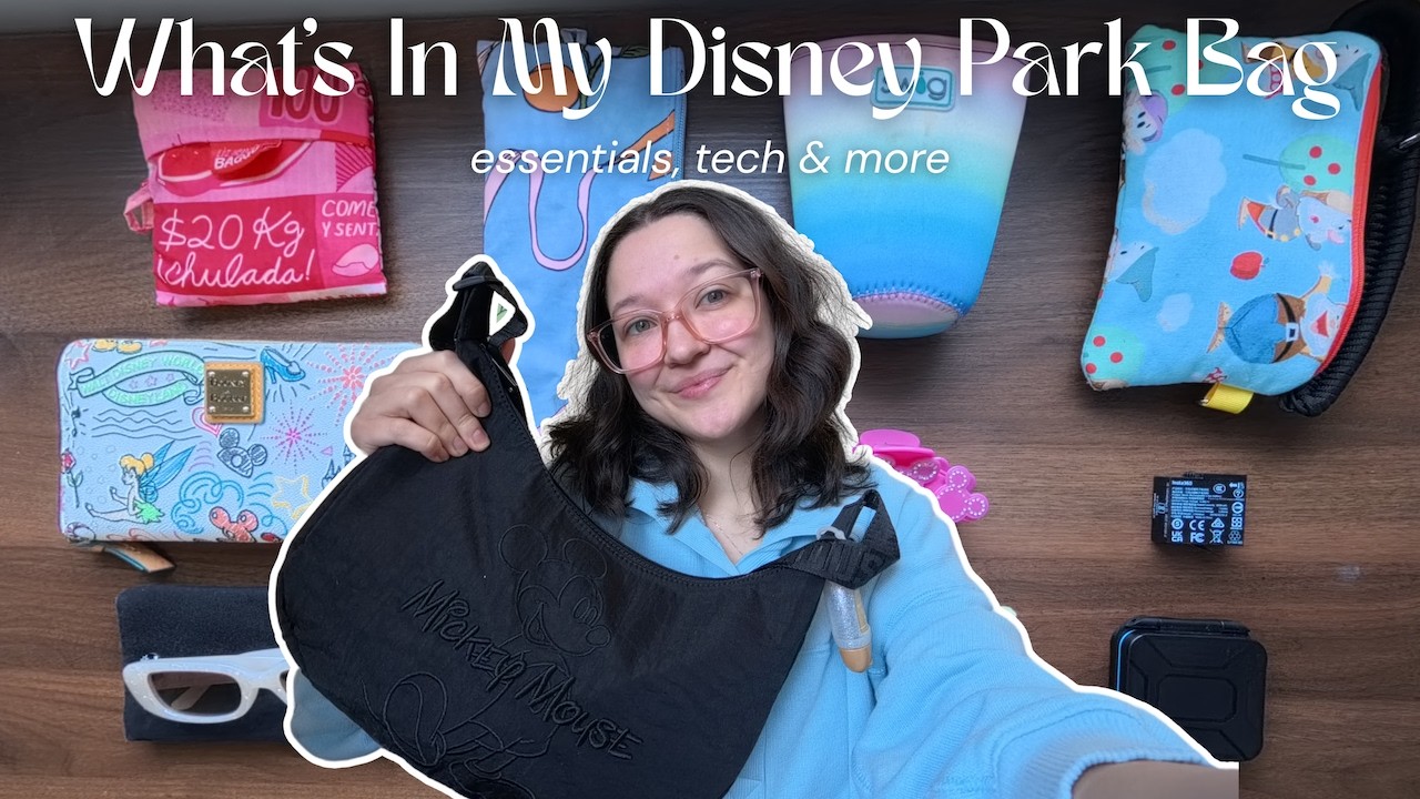WHAT’S IN MY DISNEY PARK BAG? | essentials, technology & more