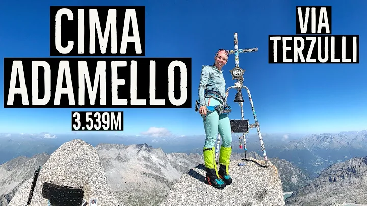 ADAMELLO 3.539m  Via Terzulli - Val Miller