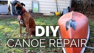 Keel Repair - Coleman Canoe (HPDE)