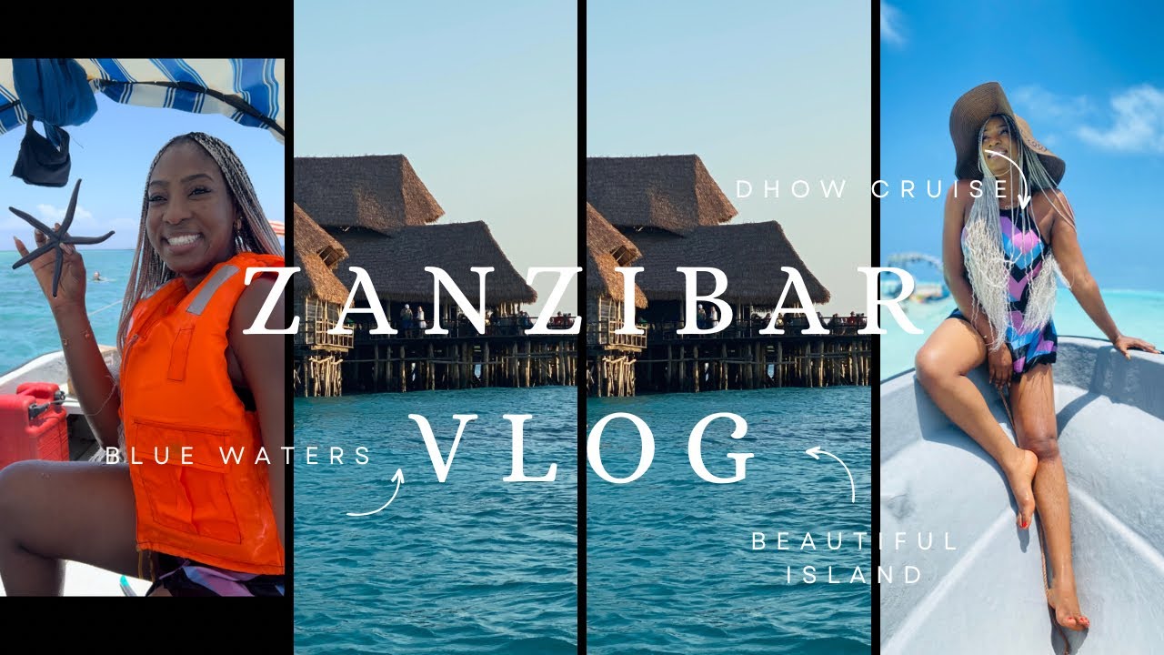 ZANZIBAR TRAVEL VLOG PT1  + Mnemba island + Snorkeling + Swimming with turtles + sunset dhow ride.