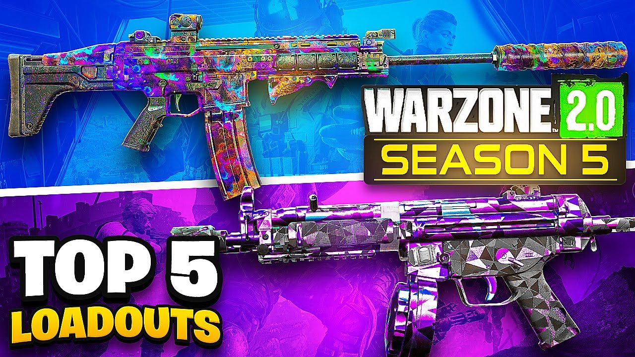 WARZONE 2 TOP 5 META LOADOUTS AFTER SEASON 2 UPDATE! (Warzone 2