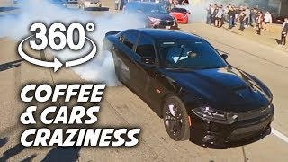 Coffee and Cars - 360° Camera View - 4K