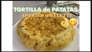 SPANISH OMELETTE RECIPE | TORTILLA DE PATATAS RECETA DE COCINA Española. ??