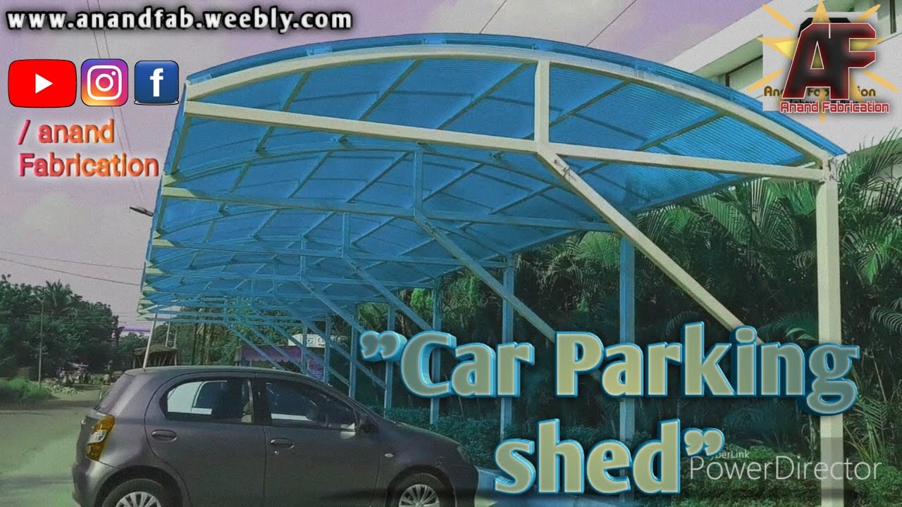 Fabrication of Car Parking Structure By Anand Fabrication