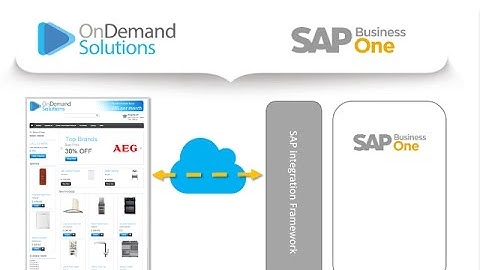 Ecommerce integrated with SAP B1 - ODSNet demo