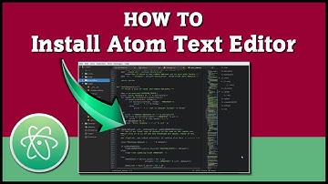 Atom Code Editor Tutorial - How to download and install - [ Free Software ]