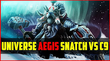 EG.Universe Beautiful aegis snatch vs Cloud 9 @ Dota pit Grand Final