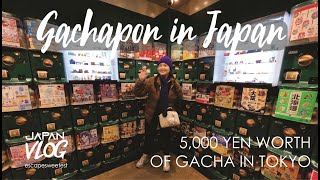5000 Yen Worth of Gachapon in Japan