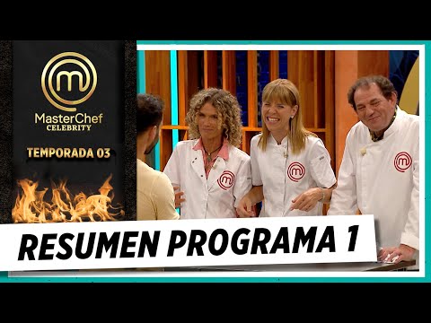 Mirá todo lo que pasó en el primer programa de MasterChef Celebrity