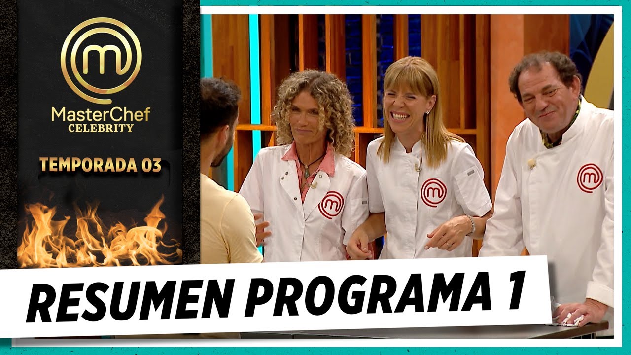 Mirá todo lo que pasó en el primer programa de MasterChef Celebrity