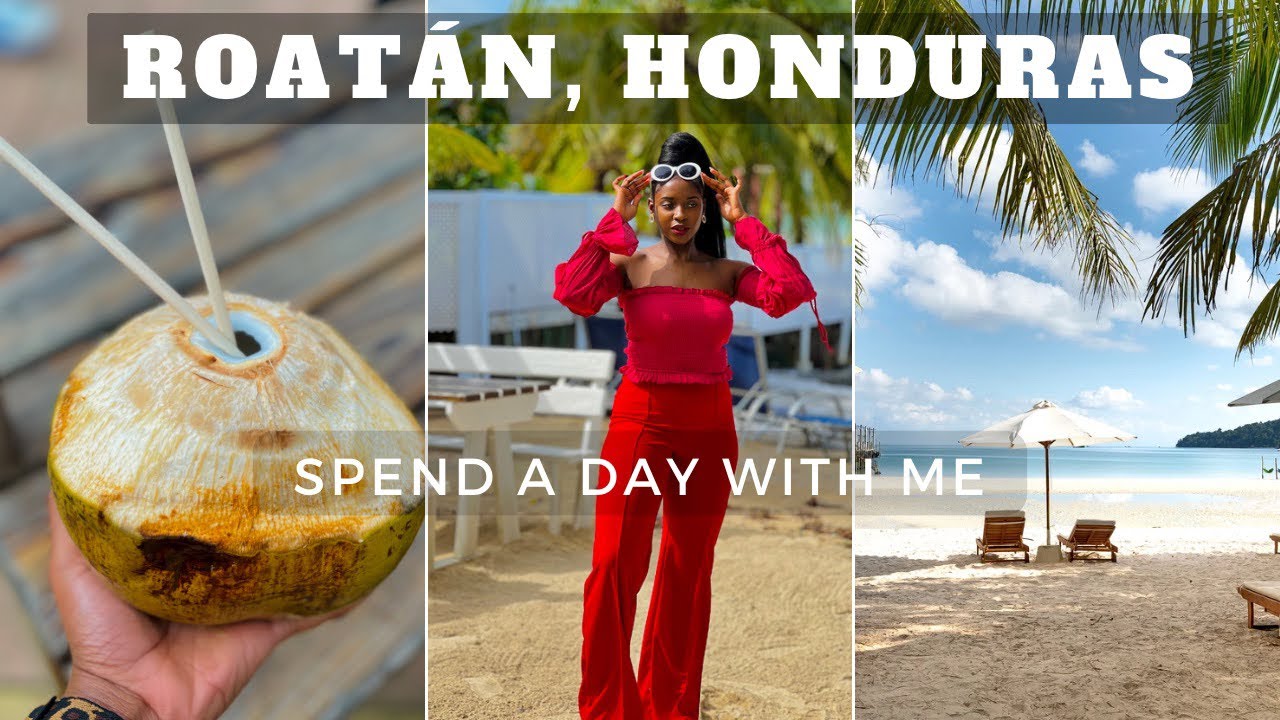 productive day in the life in roatan honduras (gym workout, healthy breakfast, tour, and more)