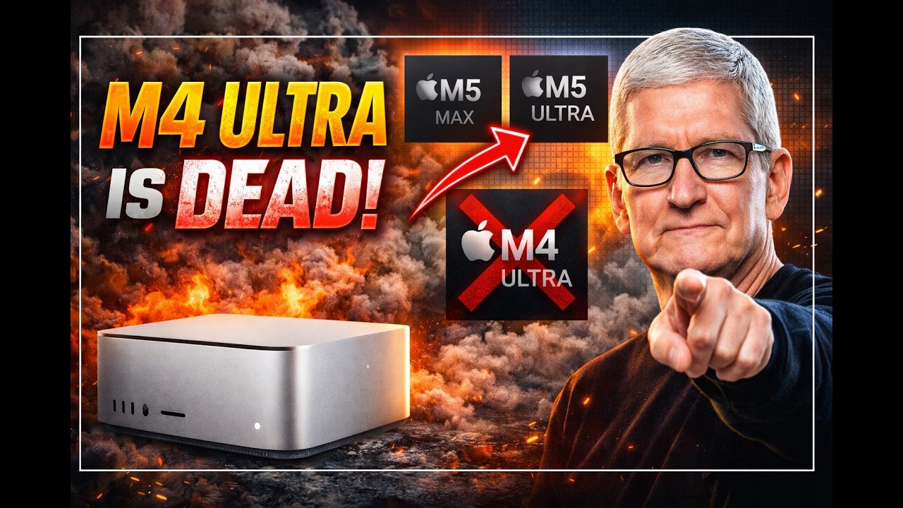M5 Ultra Mac Studio Leaks: Don't Buy a Mac in 2026 Until You See THIS ...