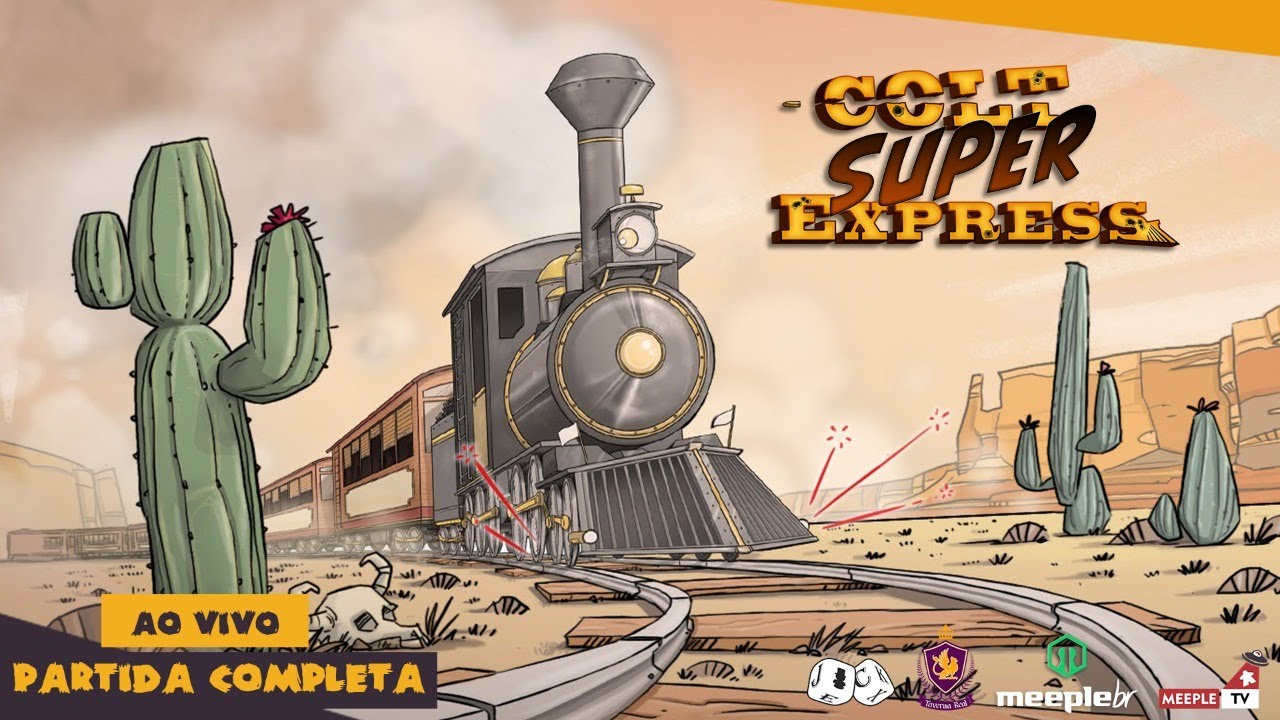 Colt Express Jogo De Tabuleiro Meeple Br