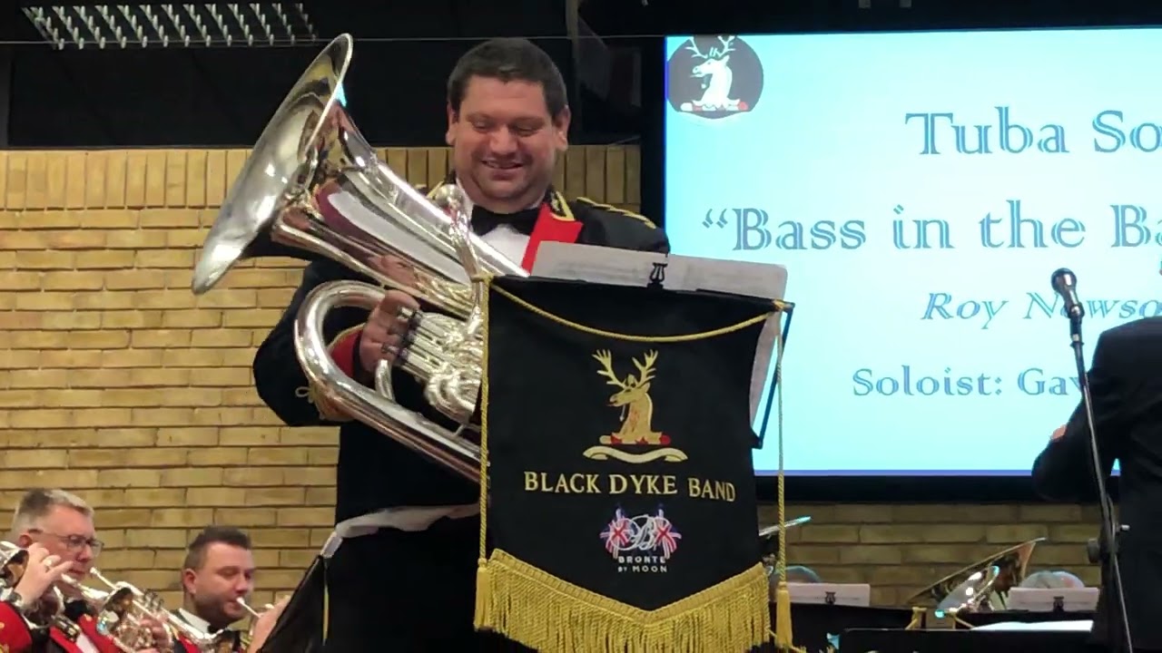 Black Dyke Band - "Bass in the Ballroom"  Tuba Solo, Gavin Saynor - Composer, Roy Newsome