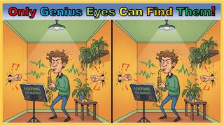 【Spot the Difference | Brain Health】 Memory & Focus Training Puzzle | Dementia Prevention