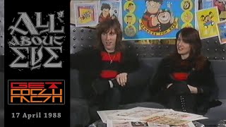 All About Eve - interview - 17/04/1988 - Get Fresh Sunday (ITV)