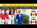 দুই বছরের টানাপোড়েনের পর ভারত–কানাডা সম্পর্ক পুনর্গঠনের রোডম্যাপ India–Canada Relations Reboot