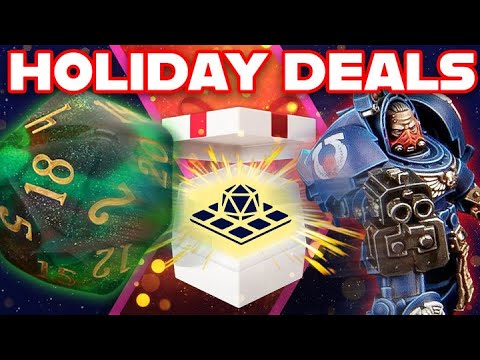 The Ultimate Holiday Gift Guides, Dice Parade, Warhammer Conference & More! | Ep. 6 | Tabletop News