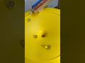 HABA Metallophone - Slope & Yellow Large Circle + 6 Clear Marbles #asmr #haba