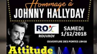 JOHNNY HALLYDAY Attitude Chante Johnny par Los Tabascos 01/12/18 Gr@ndfilous