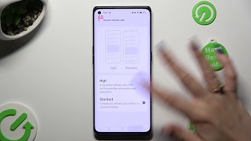 How to Change the Display Refresh Rate on OPPO Find X3 Neo