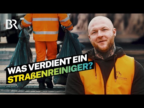 Sicherer Job ohne Ausbildung, aber reicht das Gehalt als Straßenreiniger? | Lohnt sich das? | BR