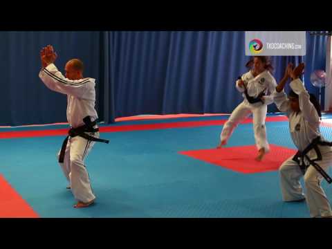 Juche Tul - Run-up for the Two-Direction Kick | Master Mark Hutton (ITF Taekwon-Do)