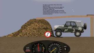 Phun Algodoo UAZ Hunter