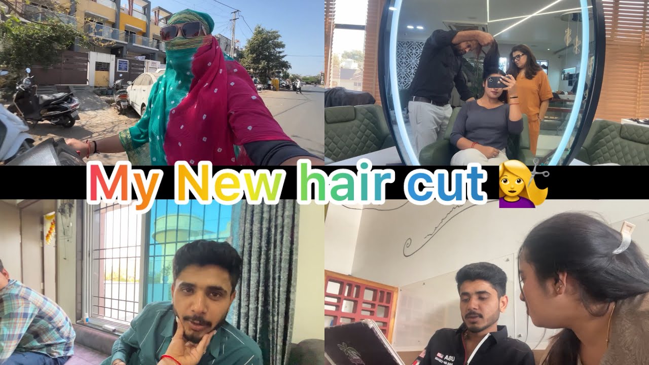 My New Hair cut 💇‍♀️😍 || vlog || family || love || couple goal || . 