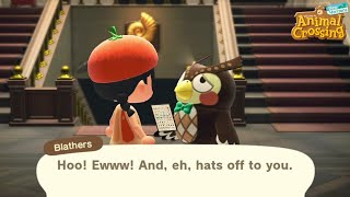 Blathers Almost Loses His Mind Over This  Animal Crossing Bug Collection Poster  Acnh Museum