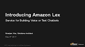 May 2017 AWS Online Tech Talks - YouTube