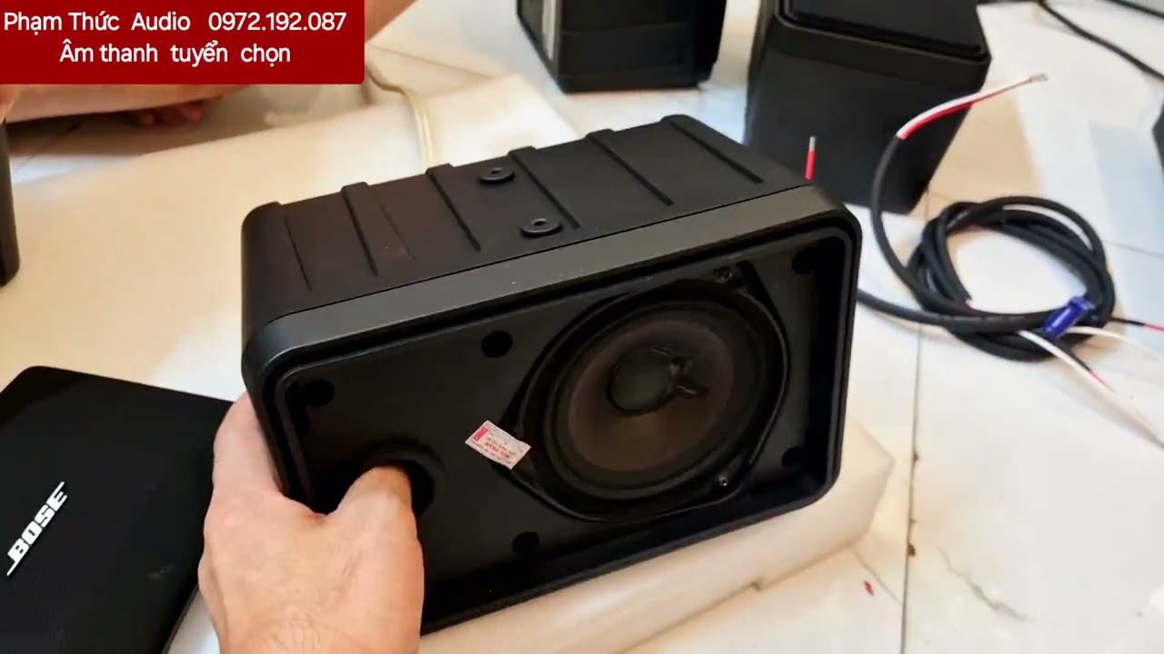 Bose 101MM Speakers Public Price and QSC 1700 Power Amp Better