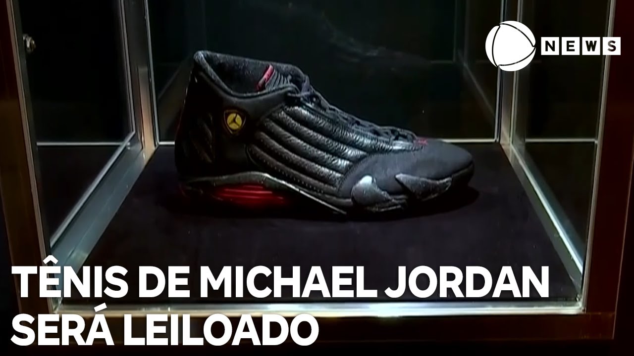 Conjunto de tênis raros de Michael Jordan será leiloado