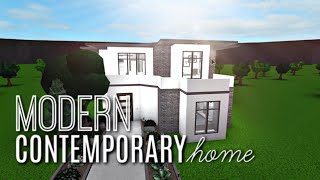 Roblox | Bloxburg | Modern Contemporary Home 76k