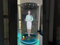 Avlink 75inch transparent holotube LCD hologram AI human sized holographic display China factory
