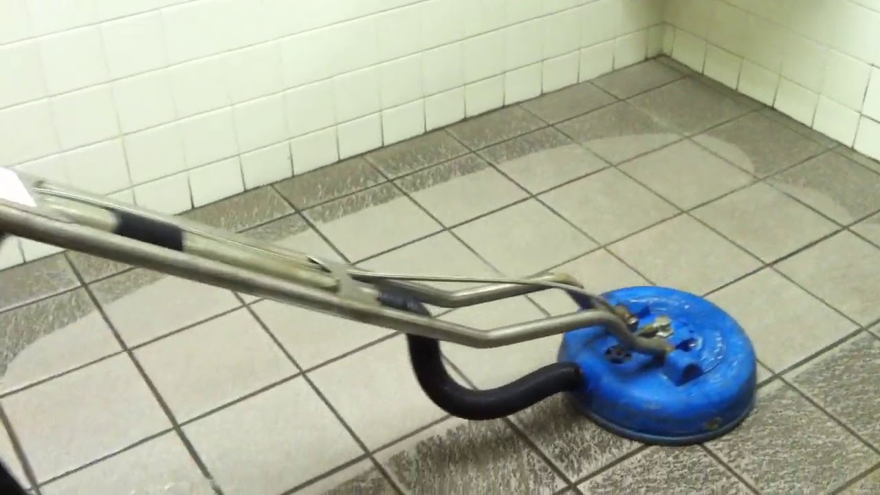 How to Clean Tile and Grout Lines Hard Surface Floor Cleaning Turbo Force  Hybrid 