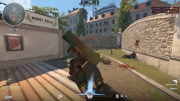 Overpass 1v4 clutch pistol