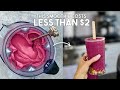 HOW TO MAKE A CHEAP SMOOTHIE!