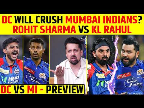 DELHI CAPITALS WILL CRUSH MUMBAI INDIANS? 😱ROHIT SHARMA VS KL RAHUL🔥 – IPL 2026 Preview! #ipl2026