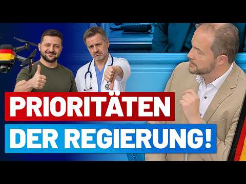 140 Billion for Defense, Only 14 for Healthcare! - Martin Sichert - AfD Parliamentary Group in th...