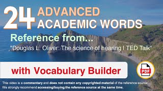 24 Advanced Academic Words Ref from \\