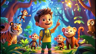 Rahasia Hutan Ajaib 🌳✨ | Lagu Anak Petualangan Seru!