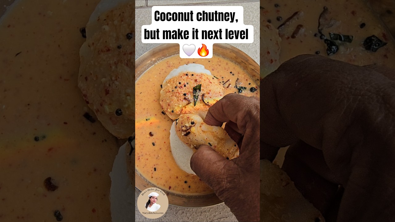 #SouthIndianFood #ChutneyRecipe #CoconutChutney #IdliDosa #IndianBreakfast #HomemadeFood
