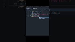 Classes and Objects Program in Python | Python OOP Example for Beginners