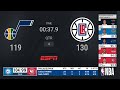 Jazz @ Clippers WCSF Game 6 | NBA Playoffs on ESPN Live Scoreboard