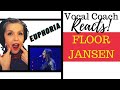 Floor Jansen - Euphoria (Live) Vocal Coach Reacts & Deconstructs