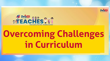 DepEd Teaches | Episode 1: Overcoming Challenges in Curriculum