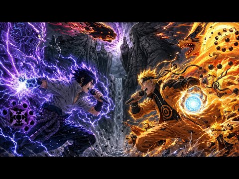 Naruto Vs Sasuke - Warning ⚠️ Deflagration des Coeurs Opposés (Anime rap) 🎧Manga Clash FR